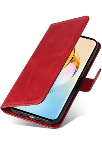 Honor X9B Basit Iş Pu Deri Manyetik Kapaklı Cüzdan Telefon Kılıfı Kart Tutuculu Koruma Kılıfı (Yurt Dışından) fiyatları