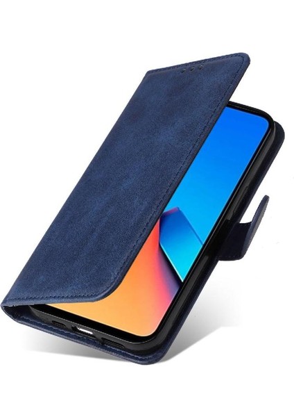 Xiaomi Poco M6 Pro 5g Basit Iş Pu Deri Manyetik Kapaklı Cüzdan Telefon Kılıfı Kart Tutuculu Koruma Kılıfı (Yurt Dışından) modelleri