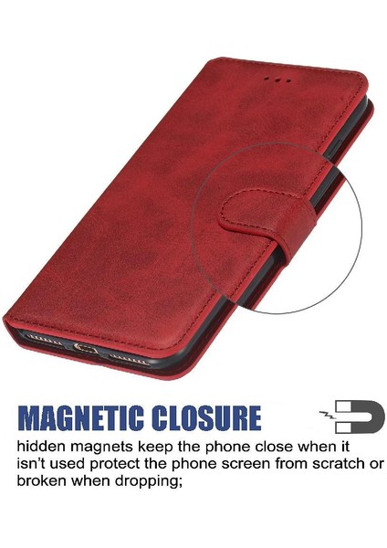 Motorola Edge 50 Ultra 5g Basit Iş Pu Deri Manyetik Kapaklı Cüzdan Telefon Kılıfı Kart Tutuculu Koruma Kılıfı (Yurt Dışından) modelleri