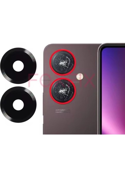 Vivo Y27 Uyumlu Kamera Camı
