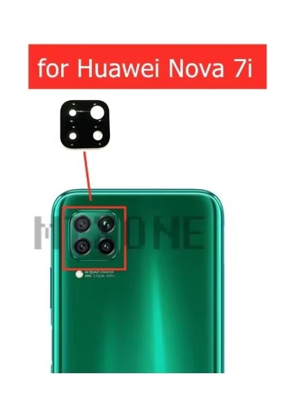 Huawei Nova Için 7i Arka Kamera Cam Lens Arka Kamera Cam