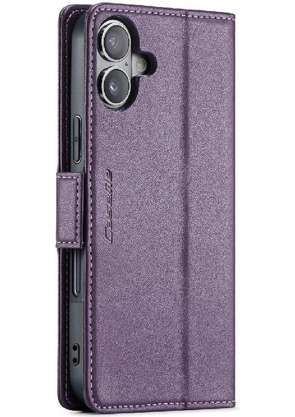 IPhone 16 Için Flip Case Artı Cüzdan Kılıf Darbeye Vaka Kickstand Anti (Yurt Dışından) modelleri