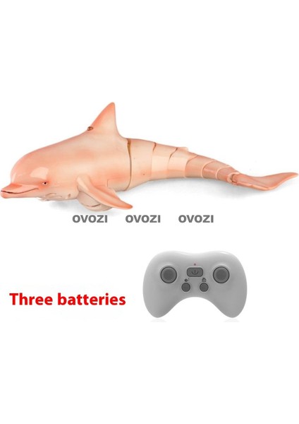 Ovozı Uzaktan Kumandalı Köpekbalığı Rc Balina Rc Balık Çocuk Su Oyuncakları (Yurt Dışından)