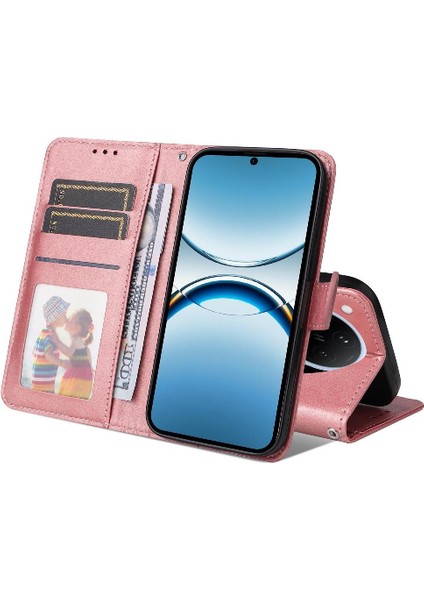 Oppo Find X8 Basit Iş Pu Deri Manyetik Kapaklı Cüzdan Telefon Kılıfı Kart Tutuculu Koruma Kılıfı (Yurt Dışından) indirimleri
