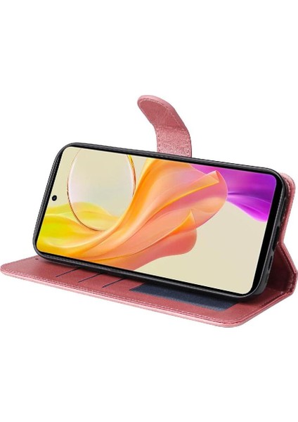 Vivo Y36 4g/5g Basit Iş Pu Deri Manyetik Kapaklı Cüzdan Telefon Kılıfı Kart Tutuculu Koruma Kılıfı (Yurt Dışından) fiyatları