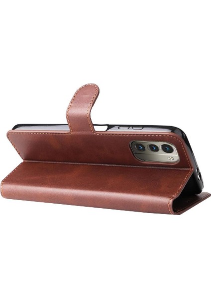 Nokia G11 Basit Iş Pu Deri Manyetik Kapaklı Cüzdan Telefon Kılıfı Kart Tutuculu Koruma Kılıfı (Yurt Dışından) modelleri