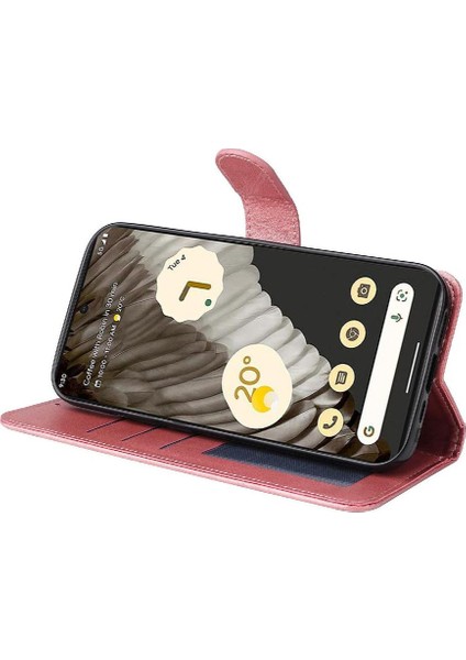 Google Pixel 7 Pro Basit Iş Pu Deri Manyetik Kapaklı Cüzdan Telefon Kılıfı Kart Tutuculu Koruma Kılıfı (Yurt Dışından) modelleri