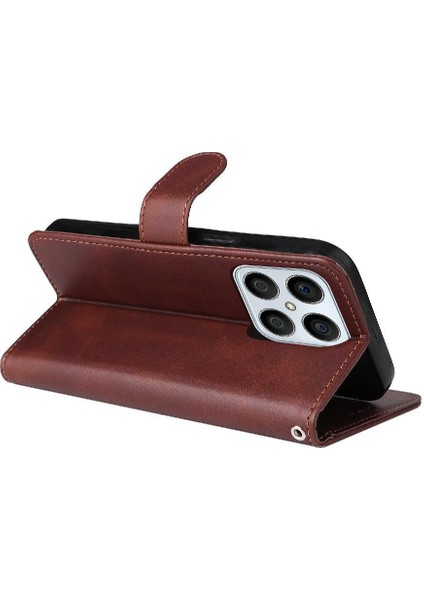 Honor X6 4g Basit Iş Pu Deri Manyetik Kapaklı Cüzdan Telefon Kılıfı Kart Tutuculu Koruma Kılıfı (Yurt Dışından) fırsatları