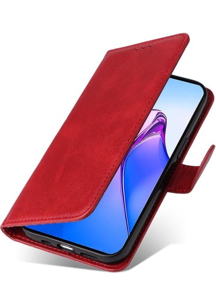 Oppo Reno 8 Pro 5g Basit Iş Pu Deri Manyetik Kapaklı Cüzdan Telefon Kılıfı Kart Tutuculu Koruma Kılıfı (Yurt Dışından) fırsatları