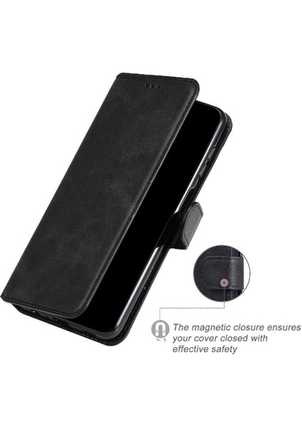 Xiaomi Poco X4 Pro 5g Basit Iş Pu Deri Manyetik Kapaklı Cüzdan Telefon Kılıfı Kart Tutuculu Koruma Kılıfı (Yurt Dışından) fırsatları
