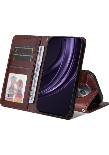 Realme 13 Plus 5g Basit Iş Pu Deri Manyetik Kapaklı Cüzdan Telefon Kılıfı Kart Tutuculu Koruma Kılıfı (Yurt Dışından) indirimleri