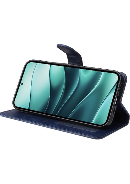 Xiaomi Redmi Note 14 5g Basit Iş Pu Deri Manyetik Kapaklı Cüzdan Telefon Kılıfı Kart Tutuculu Koruma Kılıfı (Yurt Dışından) fiyatları