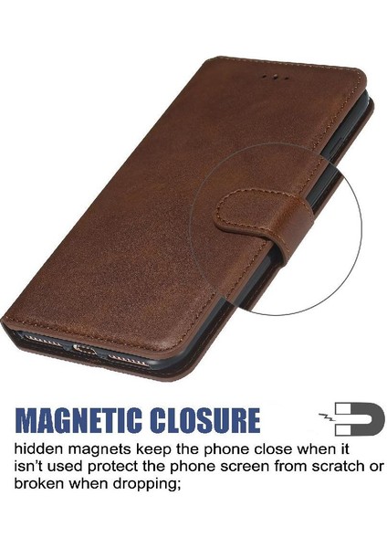 Motorola Edge 50 Neo 5g Basit Iş Pu Deri Manyetik Kapaklı Cüzdan Telefon Kılıfı Kart Tutuculu Koruma Kılıfı (Yurt Dışından) fiyatları