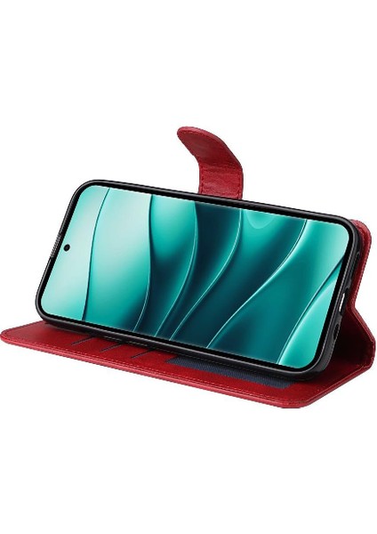 Xiaomi Redmi Note 14 Pro 5g Basit Iş Pu Deri Manyetik Kapaklı Cüzdan Telefon Kılıfı Kart Tutuculu Koruma Kılıfı (Yurt Dışından) modelleri