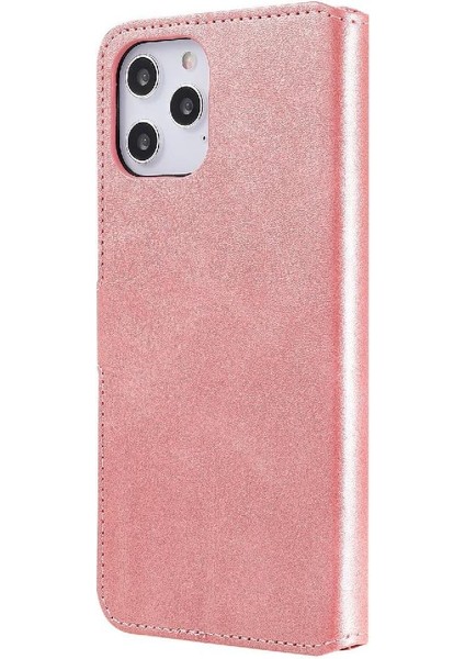 iPhone 12 Pro Max Basit Iş Pu Deri Manyetik Kapaklı Cüzdan Telefon Kılıfı Kart Tutuculu Koruma Kılıfı (Yurt Dışından) fırsatları