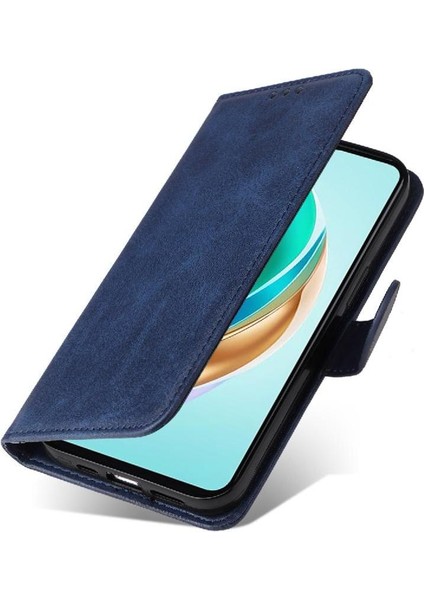 Honor X6B 4g Basit Iş Pu Deri Manyetik Kapaklı Cüzdan Telefon Kılıfı Kart Tutuculu Koruma Kılıfı (Yurt Dışından) fiyatları