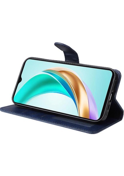 Honor X6B 4g Basit Iş Pu Deri Manyetik Kapaklı Cüzdan Telefon Kılıfı Kart Tutuculu Koruma Kılıfı (Yurt Dışından) indirimleri