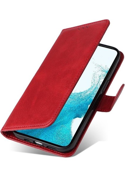 Samsung Galaxy A54 5g Basit Iş Pu Deri Manyetik Kapaklı Cüzdan Telefon Kılıfı Kart Tutuculu Koruma Kılıfı (Yurt Dışından) fiyatları