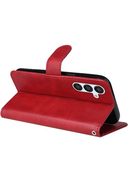 Samsung Galaxy A54 5g Basit Iş Pu Deri Manyetik Kapaklı Cüzdan Telefon Kılıfı Kart Tutuculu Koruma Kılıfı (Yurt Dışından) modelleri