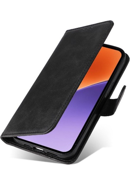 Xiaomi 15 Basit Iş Pu Deri Manyetik Kapaklı Cüzdan Telefon Kılıfı Kart Tutuculu Koruma Kılıfı (Yurt Dışından) fiyatları