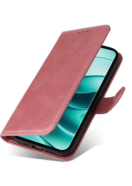 Xiaomi Poco X7 Basit Iş Pu Deri Manyetik Kapaklı Cüzdan Telefon Kılıfı Kart Tutuculu Koruma Kılıfı (Yurt Dışından) fırsatları