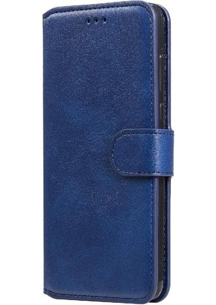 Oneplus Nord N10 5g Basit Iş Pu Deri Manyetik Kapaklı Cüzdan Telefon Kılıfı Kart Tutuculu Koruma Kılıfı (Yurt Dışından)