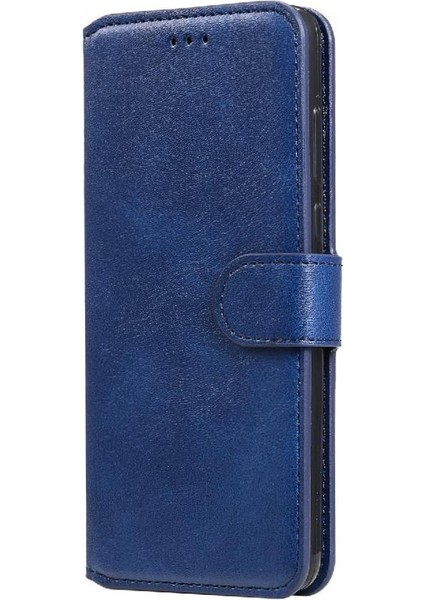 Samsung Galaxy A33 5g Basit Iş Pu Deri Manyetik Kapaklı Cüzdan Telefon Kılıfı Kart Tutuculu Koruma Kılıfı (Yurt Dışından)