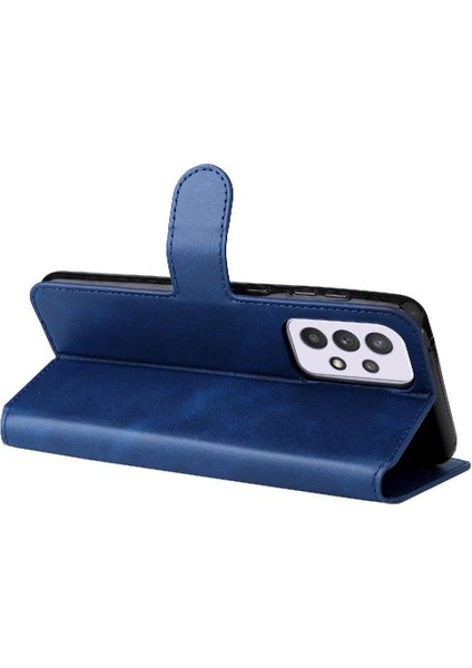 Samsung Galaxy A33 5g Basit Iş Pu Deri Manyetik Kapaklı Cüzdan Telefon Kılıfı Kart Tutuculu Koruma Kılıfı (Yurt Dışından) modelleri
