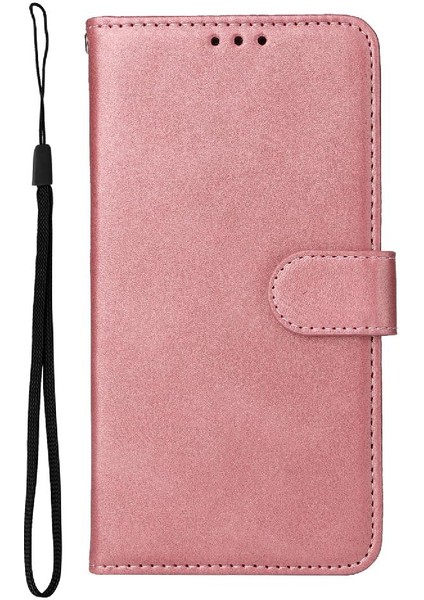 Motorola Moto G24 Basit Iş Pu Deri Manyetik Kapaklı Cüzdan Telefon Kılıfı Kart Tutuculu Koruma Kılıfı (Yurt Dışından) modelleri