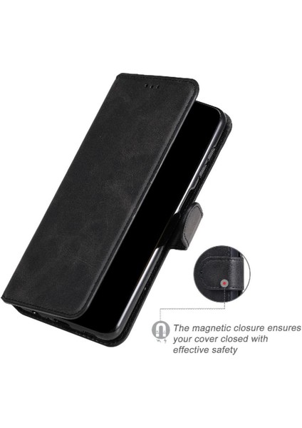 Nokia C10/C20 Basit Iş Pu Deri Manyetik Kapaklı Cüzdan Telefon Kılıfı Kart Tutuculu Koruma Kılıfı (Yurt Dışından) fırsatları