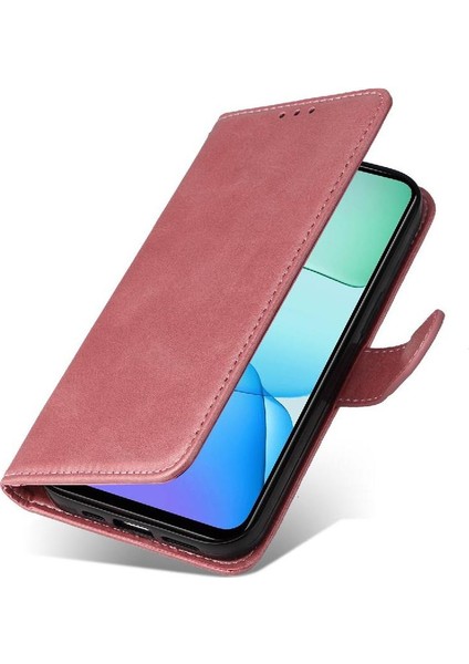 Xiaomi Poco M6 4g Basit Iş Pu Deri Manyetik Kapaklı Cüzdan Telefon Kılıfı Kart Tutuculu Koruma Kılıfı (Yurt Dışından) fırsatları