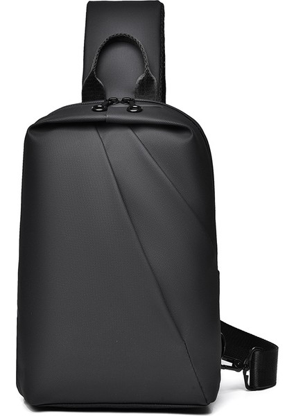 Çok Fonksiyonlu Banliyö Erkek Göğüs Çantası Omuz Çantası Moda Çok Yönlü Küçük Çanta Kore Versiyonu (Yurt Dışından)