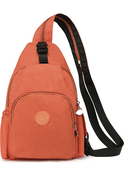 Açık Seyahat Bir Çanta Dört Sırt Çok Fonksiyonlu Eğlence Büyük Kapasiteli Göğüs Çantası Çok Amaçlı Çift Omuz (Yurt Dışından)