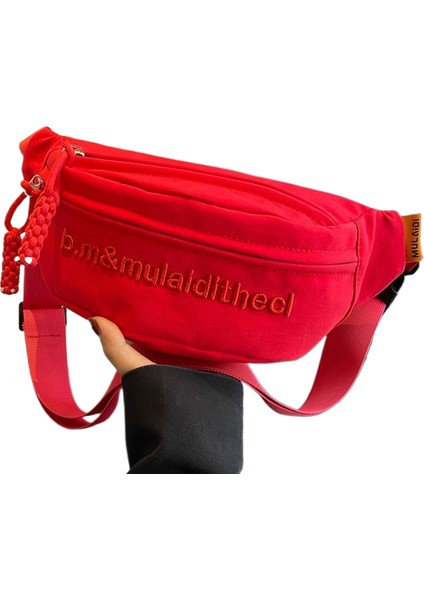 Cep Telefonu Bel Çantası Japon Gelgit Göğüs Çantası Erkek Göğüs Satchel Kadın Günlük Erkek Crossbody Çanta (Yurt Dışından)