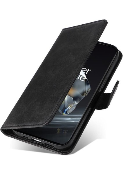 Oneplus 12R Basit Iş Pu Deri Manyetik Kapaklı Cüzdan Telefon Kılıfı Kart Tutuculu Koruma Kılıfı (Yurt Dışından) fırsatları