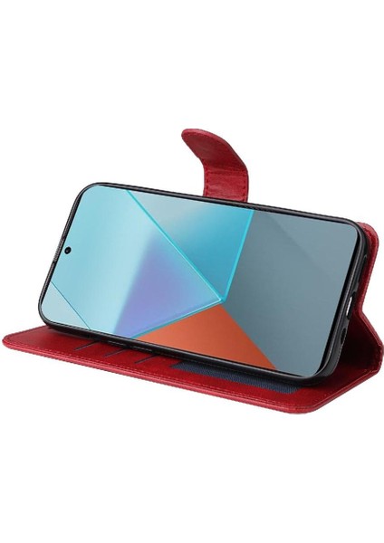 Xiaomi Redmi Note 13 Pro 5g Basit Iş Pu Deri Manyetik Kapaklı Cüzdan Telefon Kılıfı Kart Tutuculu Koruma Kılıfı (Yurt Dışından) fiyatları