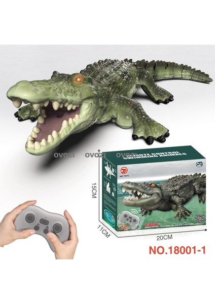 Ovozı Uzaktan Kumandalı Köpekbalığı Rc Balina Rc Balık Çocuk Su Oyuncakları (Yurt Dışından)