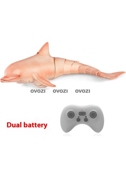 Ovozı Uzaktan Kumandalı Köpekbalığı Rc Balina Rc Balık Çocuk Su Oyuncakları (Yurt Dışından)