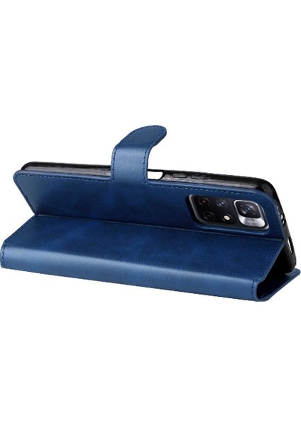 Xiaomi Poco M4 Pro 5g Basit Iş Pu Deri Manyetik Kapaklı Cüzdan Telefon Kılıfı Kart Tutuculu Koruma Kılıfı (Yurt Dışından) modelleri