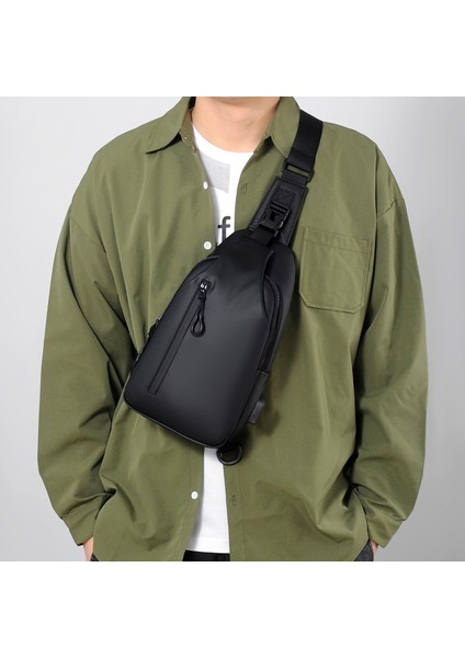 Göğüs Çantası Kore Modası Omuz Çantası Büyük Kapasiteli Su Geçirmez (Yurt Dışından) fiyatları