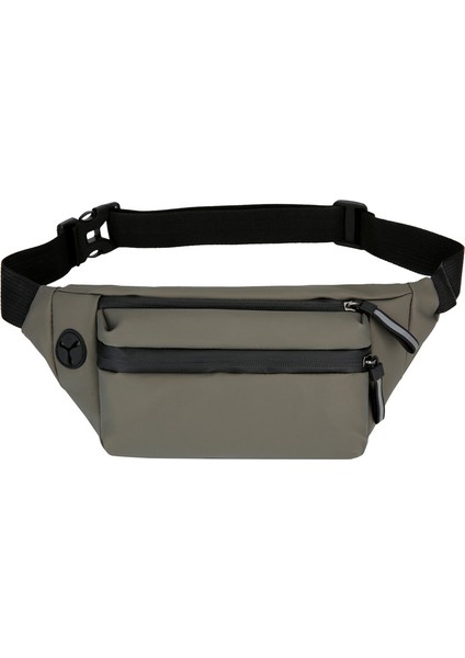 Bel Çantası Erkek Yeni Oxford Su Geçirmez Crossbody Çanta Erkek Çok Fonksiyonlu Erkek Bel Çantası Açık Spor Taktik Göğüs Çantası (Yurt Dışından)