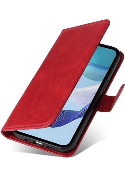 Realme C75 4g Basit Iş Pu Deri Manyetik Kapaklı Cüzdan Telefon Kılıfı Kart Tutuculu Koruma Kılıfı (Yurt Dışından) fiyatları
