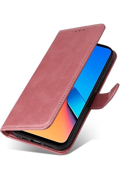 Xiaomi Poco M6 Pro 5g Basit Iş Pu Deri Manyetik Kapaklı Cüzdan Telefon Kılıfı Kart Tutuculu Koruma Kılıfı (Yurt Dışından) modelleri
