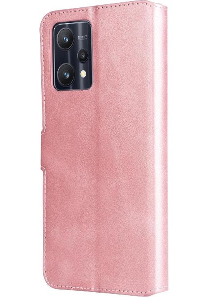 Realme 9 Pro 5g Basit Iş Pu Deri Manyetik Kapaklı Cüzdan Telefon Kılıfı Kart Tutuculu Koruma Kılıfı (Yurt Dışından) fırsatları