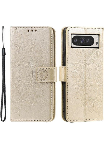 Google Piksel 9 Pro Xl Için Flip Case Cüzdan Kılıf Pu Deri Kickstand (Yurt Dışından)