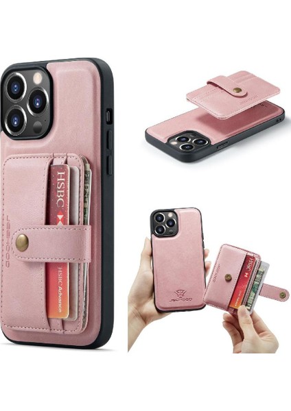 IPhone 13 Pro Cüzdan Manyetik Rfıd Engelleme Kablosuz Şarj Için Kılıf (Yurt Dışından) modelleri