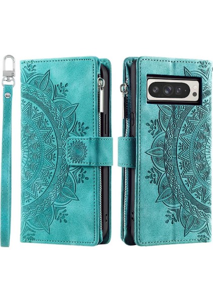 Google Pixel 9 Pro Xl Için Flip Case El Kayışı ile Birden Fazla Kart Getirmek (Yurt Dışından)