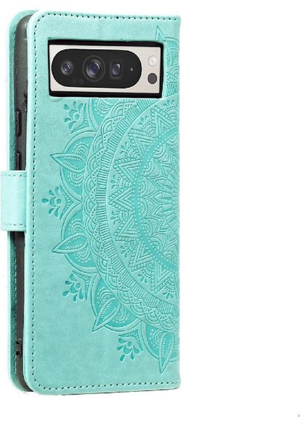Google Piksel 9 Pro Xl Için Flip Case Cüzdan Kılıf Pu Deri Kickstand (Yurt Dışından)