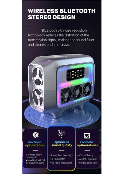 Bluetooth Hoparlör Stereo Hoparlör A (Yurt Dışından)
