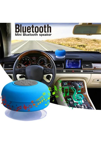 Banyo Kablosuz Bluetooth Hoparlör Vantuz Beyaz (Yurt Dışından) fırsatları